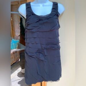 Coldwater Creek ladies black tank. EUC.